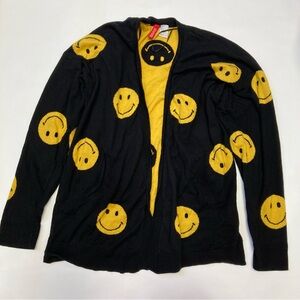 H&M smiley face cardigan